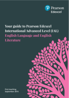 Your subject guide to International A Level (IAL) English
